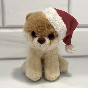 Gund Itty Bitty Boo, Santa Hat #014